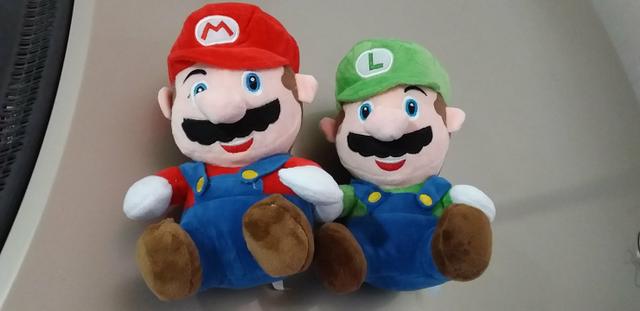 Bonecos de Pelúcia turma do mario Bros