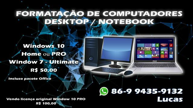 Formatação de computadores/notebook - Foto 2