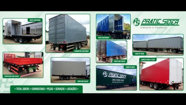 Carreta Kit Sider Usado * Promoção * bau lonado * Só 31.500,00 - Foto 4