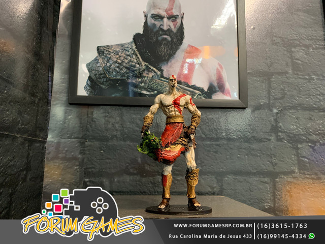 Boneco Kratos a Pronta Entrega