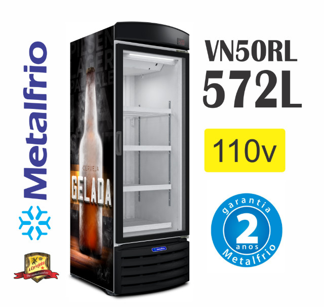 Cervejeira Porta de Vidro Vn50 Metalfrio - Foto 2