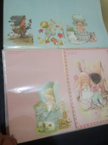 Papeis de cartas menininha.   - Foto 4