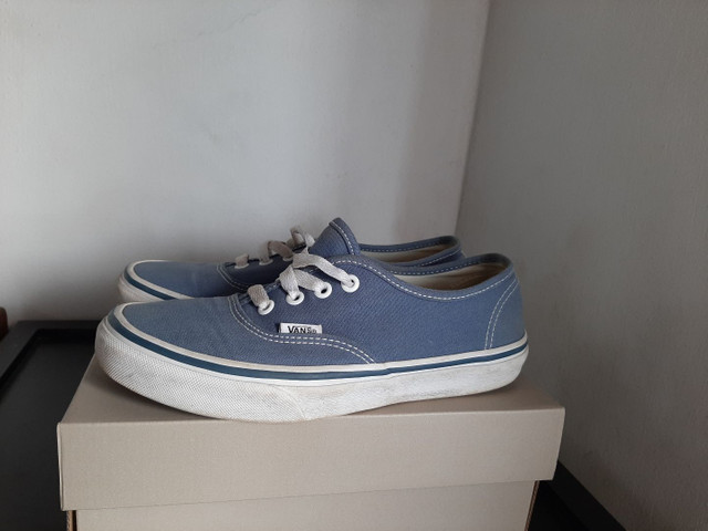 vans authentic azul