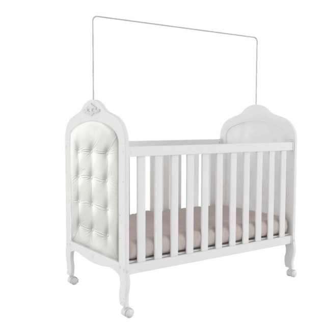 Berço Cama Americano Elo C/ Captone - Peroba - Foto 2