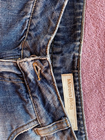 shorts jeans morena rosa - Foto 2