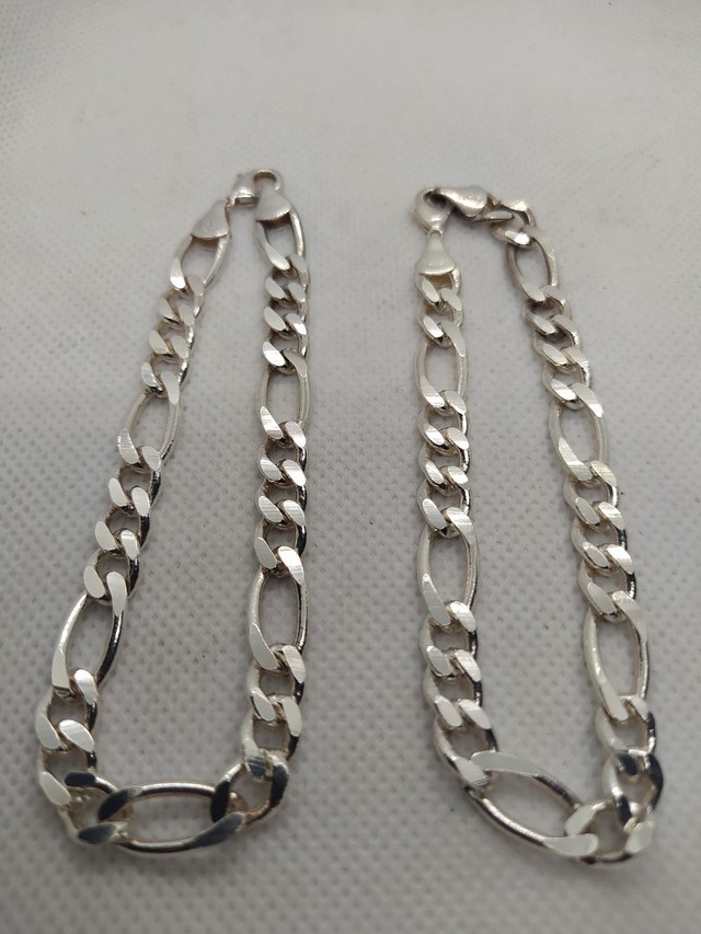 Pulseiras modelo 3x1 Banhada a Prata 925