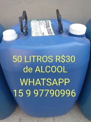Galão 50 LITROS Tambor Plastico Bombona Container IBC Barrica 