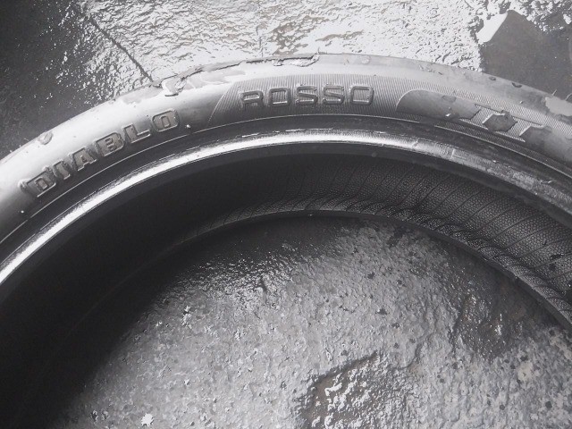 pneu usado pirelli diablo rosso 2 150/60-17 - Foto 2