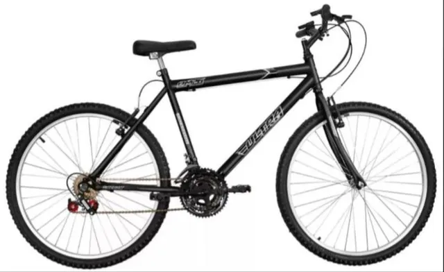 Bicicleta Aro 26 Ultra Bike Bicolor Adulto 18 Marchas