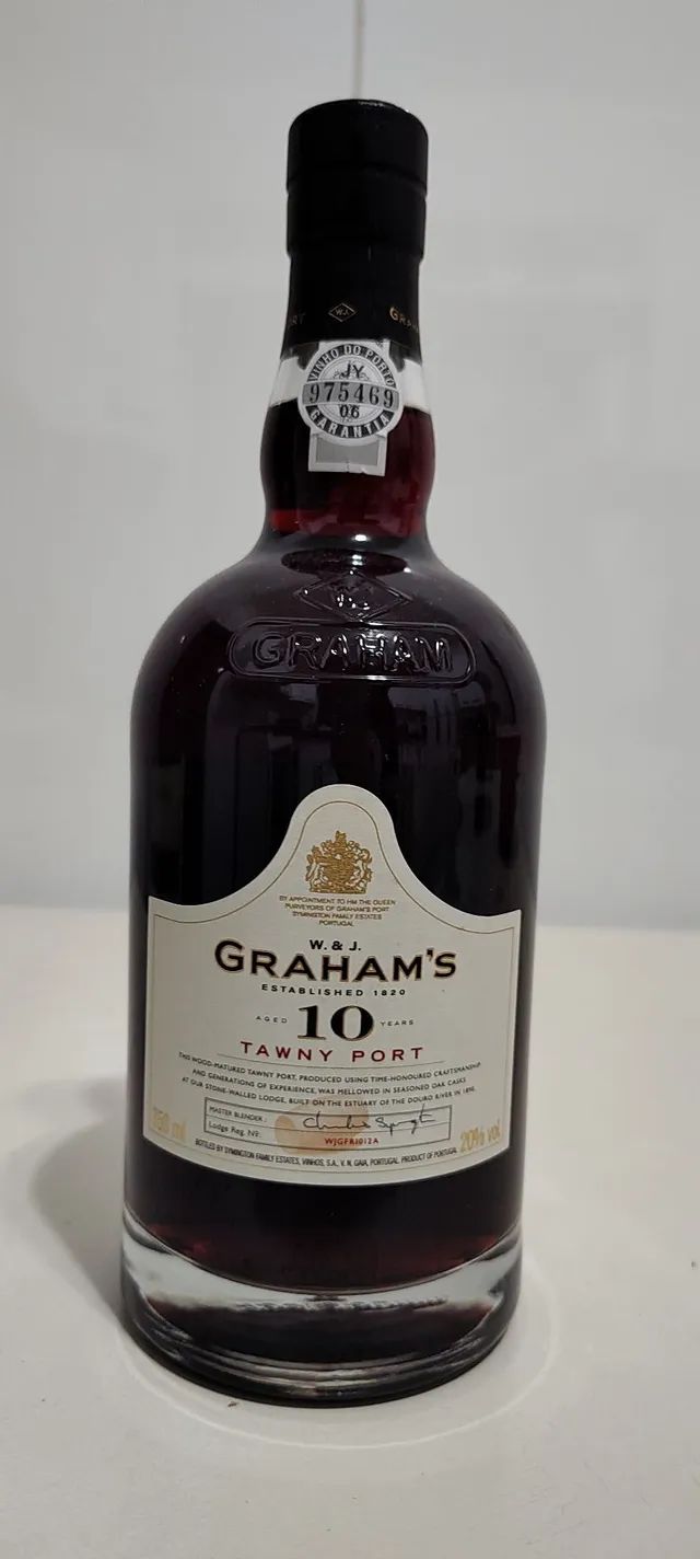 Vinho Português Porto Graham's 10 Years Old Tawny Garrafa 750ml<br><br>