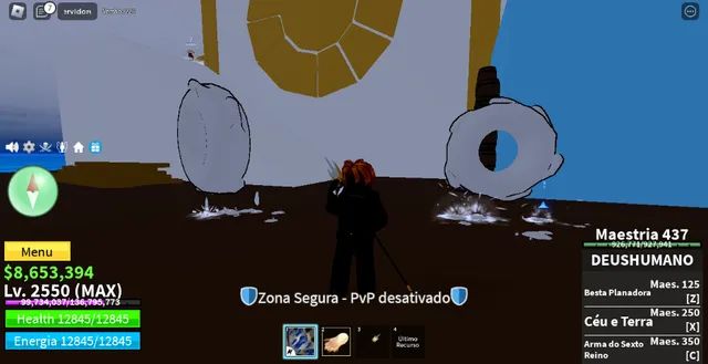 Conta Blox Fruits, Level Max, Dough V2, GodHuman Max, Promoção! -  Videogames - Turu, São Luís 1253408513