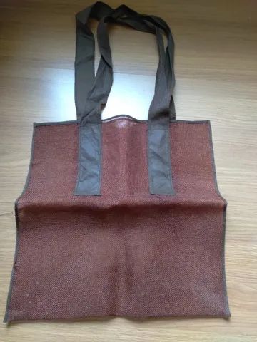 bolsa praia tecido de tela