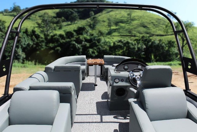 Lancha/Barco - Pontoon 250 Ventura - N e Solara/Vcat/Fluvimar - Foto 11