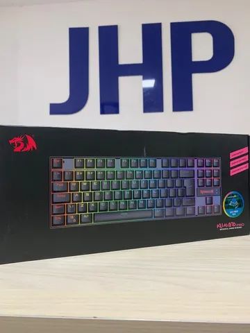 Teclado Magnético Gamer Kumara Pro RGB Preto ABNT2 - Novo Lacrado - Loja Física - Foto 2