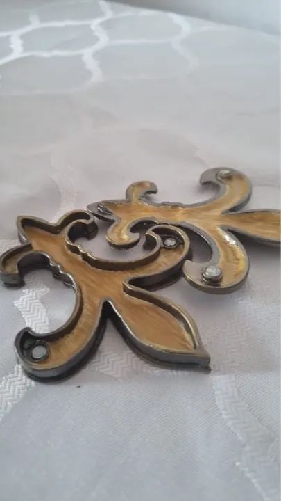 Decoração de Bronze Antiga  - Foto 3