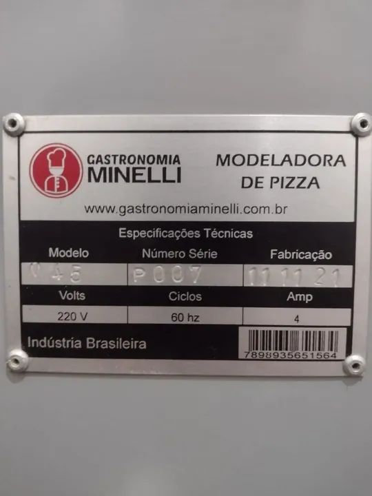 Modeladora de disco de pizza - Foto 6