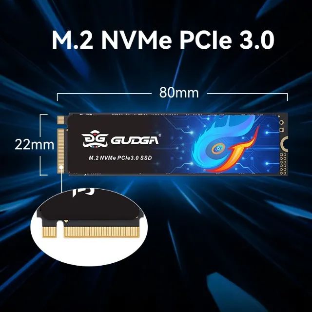 Ssd m.2 NVMe Gudga 128GB - Foto 5
