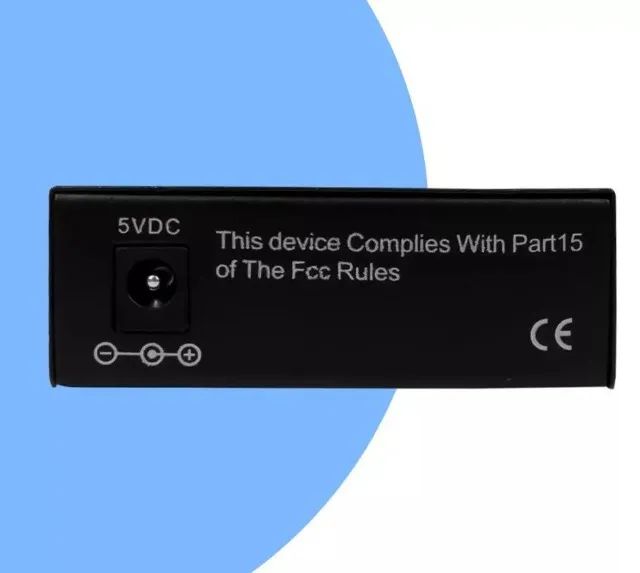 Par Conversor De Fibra Óptica Mídia Gigabit 1000mbps A+b - Foto 6