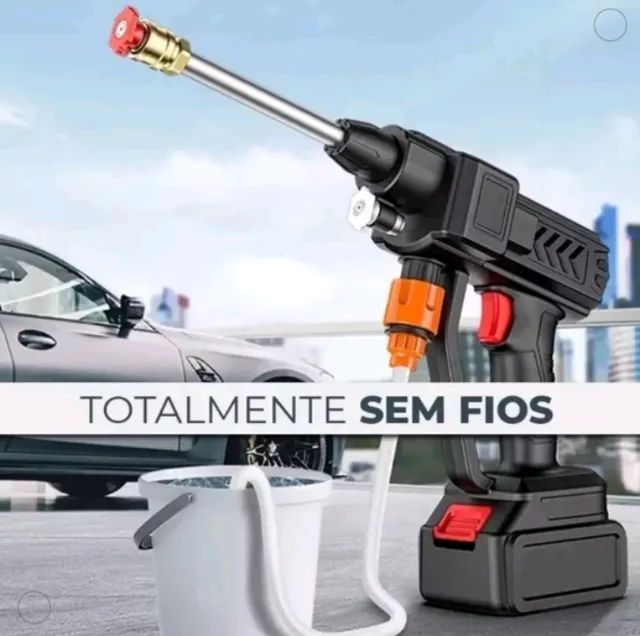 Lavadora de alta pressão portátil recarregável  - Foto 6