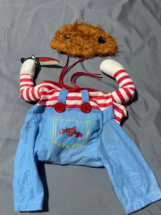 Fantasia de Chucky para cachorro