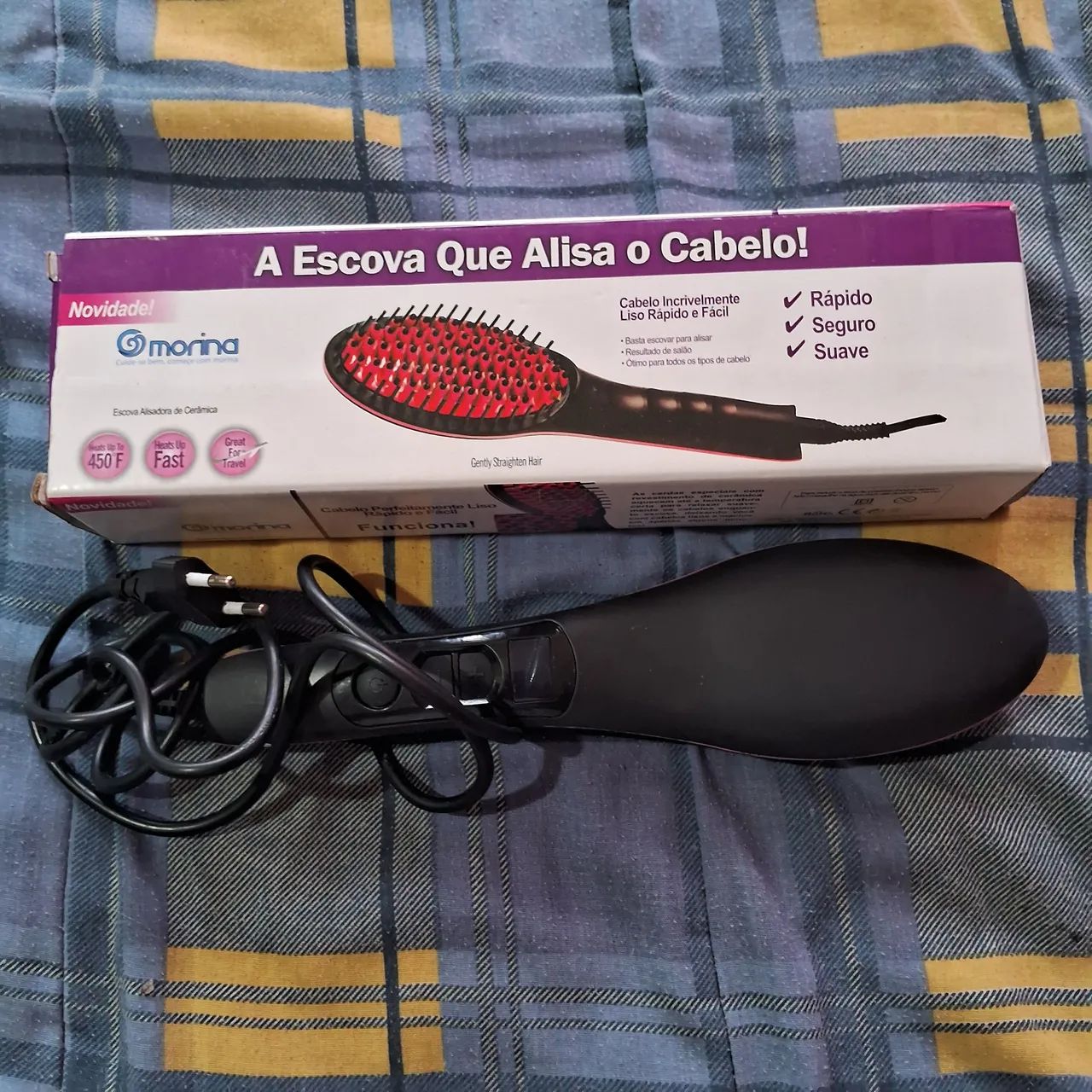 Escova alisadora Morina - Foto 2