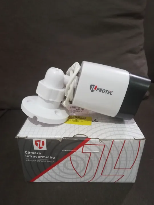 2 Câmeras - Bullet Infravermelho - Protec JL 1020 A - Mais Conectores