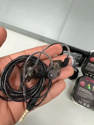 Fone de Ouvido QKZ Retorno de Palco Original - Foto 3