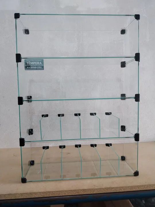 Móvel caixa e baleiro em vidro temperado  - Foto 5