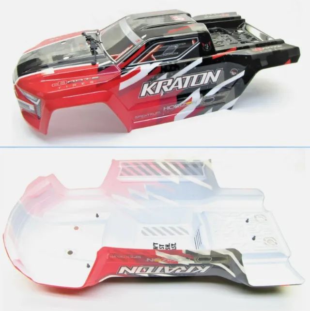 Bolha Original P/ Automodelo RC Arrma Kraton 6s - Zerada!