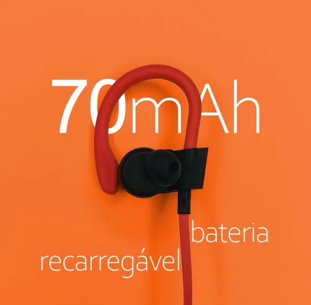 Fone de Ouvido Bluetooth Esportivo  - Foto 5