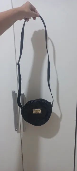 Bolsa de Ombro Preta - Foto 2
