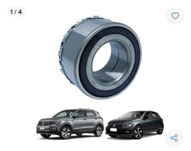 Rolamento roda dianteira polo virtus C ABS