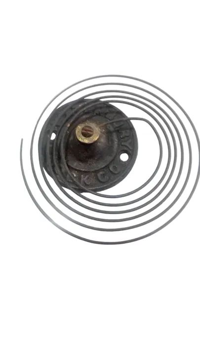 Gongo  waterbury de relógio antigo de parede - Foto 3