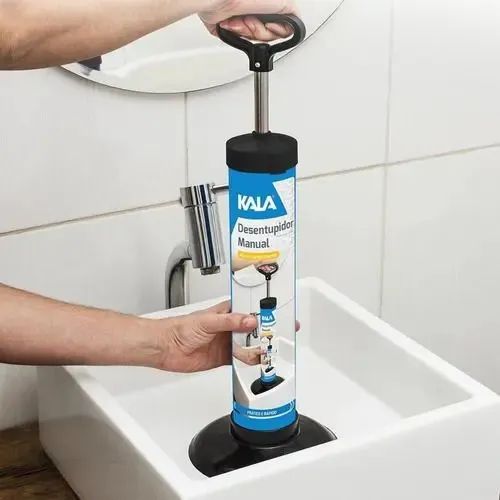 Desentupidor Manual Tipo Bomba Desastacador Kala 914231 47cm