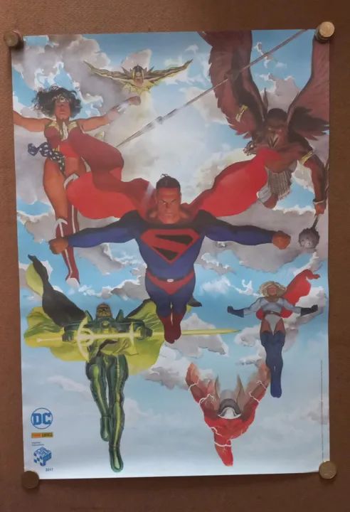 Pôster CCXP DC Comics