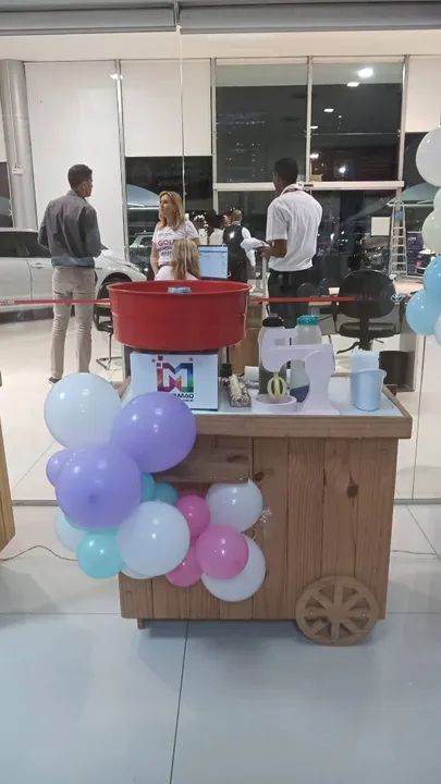 Carrinho de pipoca e algodão doce ao vivo - Foto 3