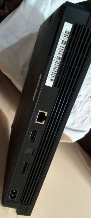 Sony Playstation 3 Slim 160gb Cech 2511a Charcoal Black Usado Desbloqueado - Foto 6