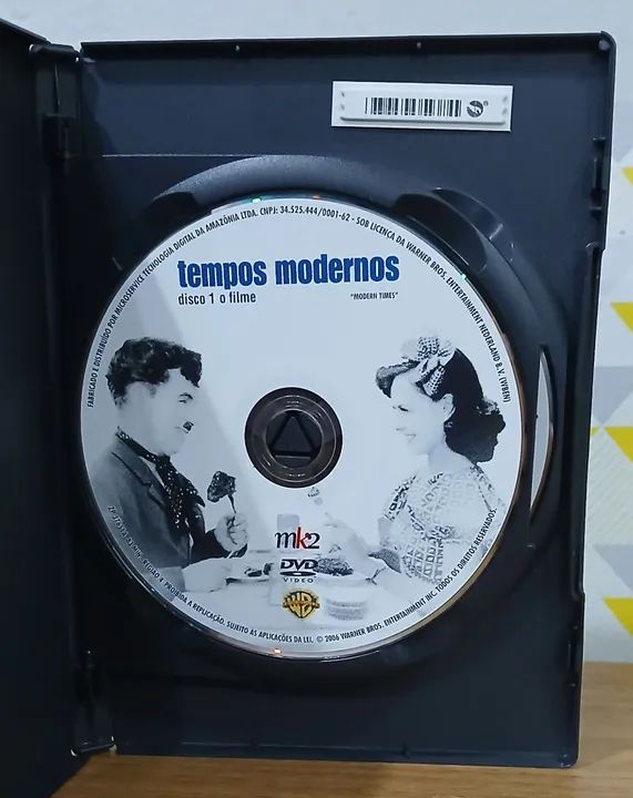 DVD coleção chaplin tempos modernos  - Foto 2