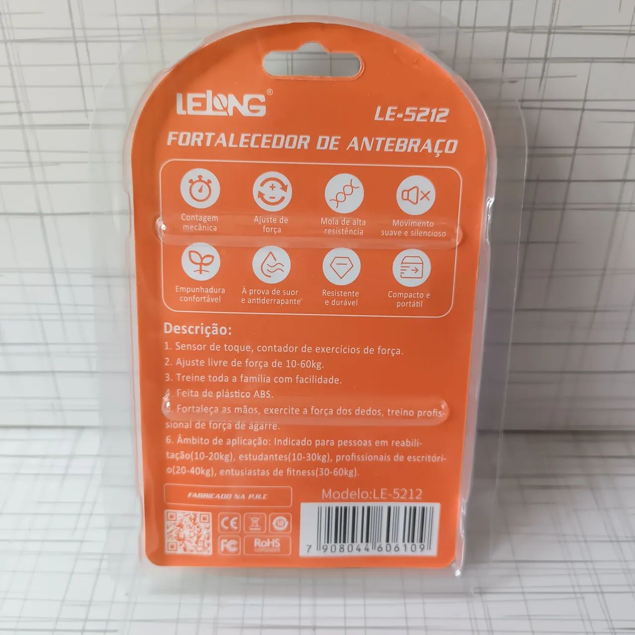 Aparelho de Musculação para Mãos LE-5212 - Novo - Foto 2