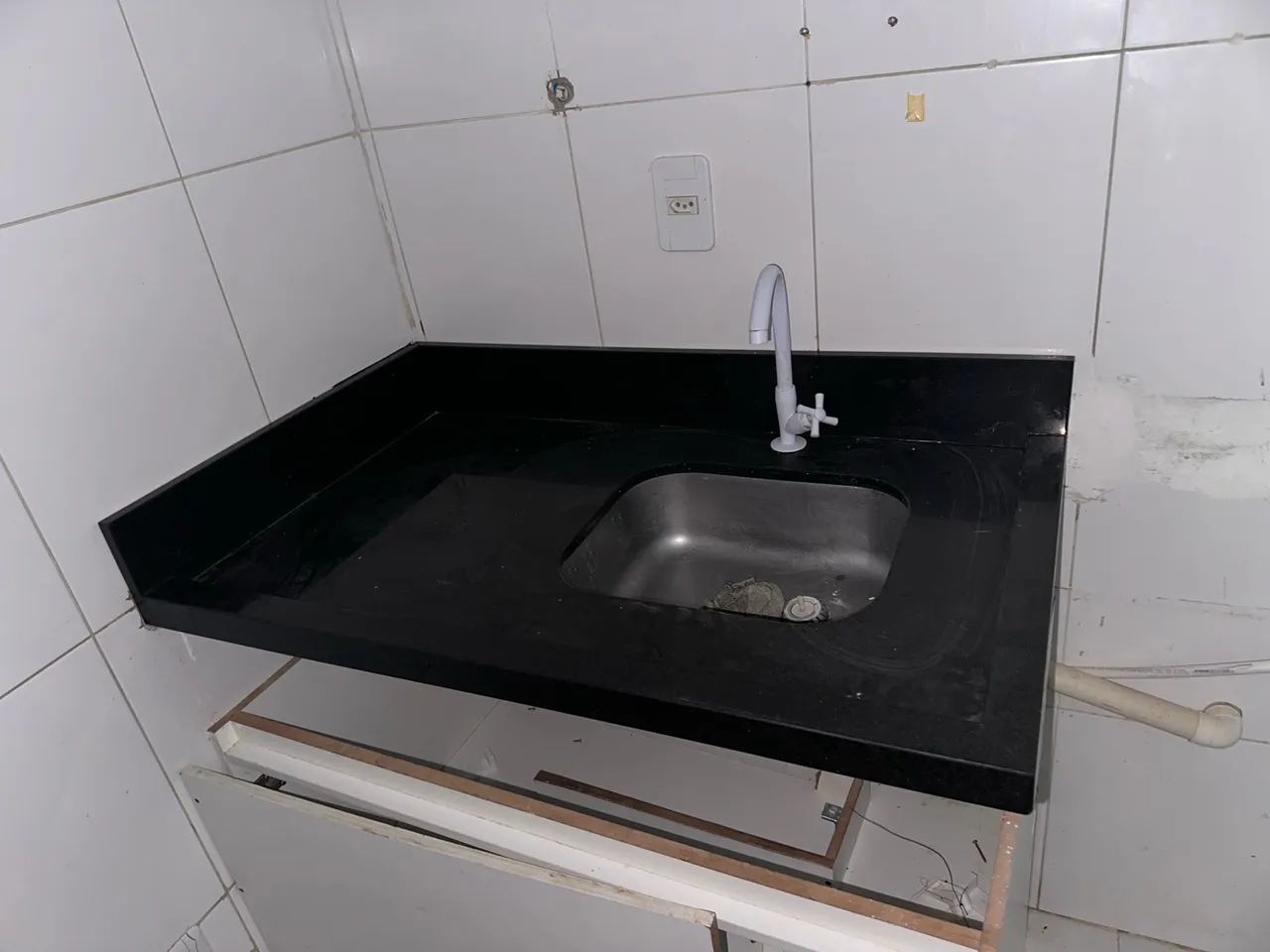 Pia granito preto São Gabriel  - Foto 2