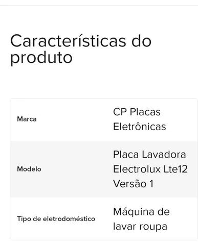 Placa Eletrolux Lte12 - Foto 5