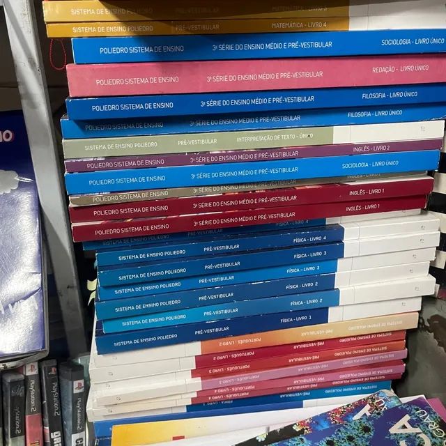 Livro pre vestibular cursinho objetivo anglo poliedro - Foto 4