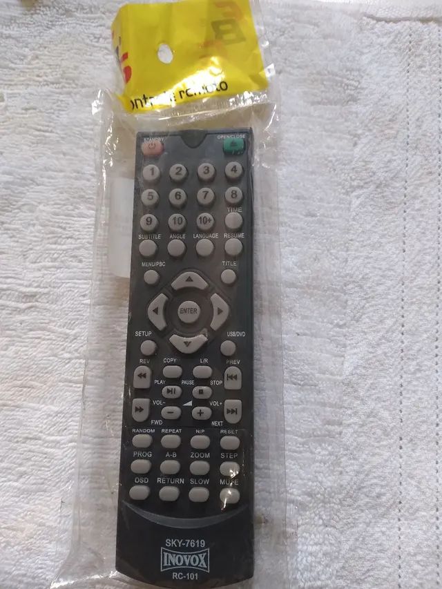 Controle dvd invox 
