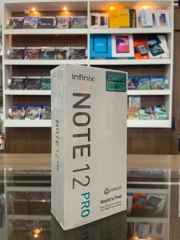 Infiinix Note 12 Pro 256/13 -Aparelho Novo - Em até 12x Sem Juros