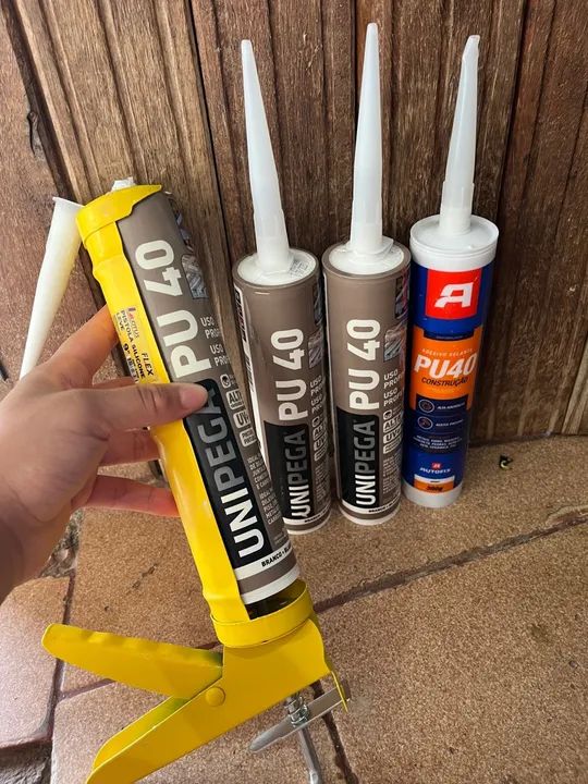 Vendo 3 colas profissional pu40 mais o aplicador  - Foto 4