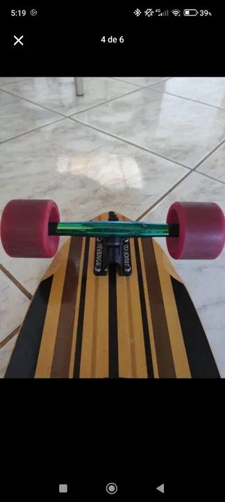 Skate longboard revenge importado  - Foto 3