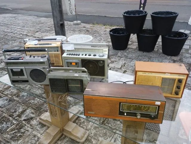 Lote de rádios antigos 