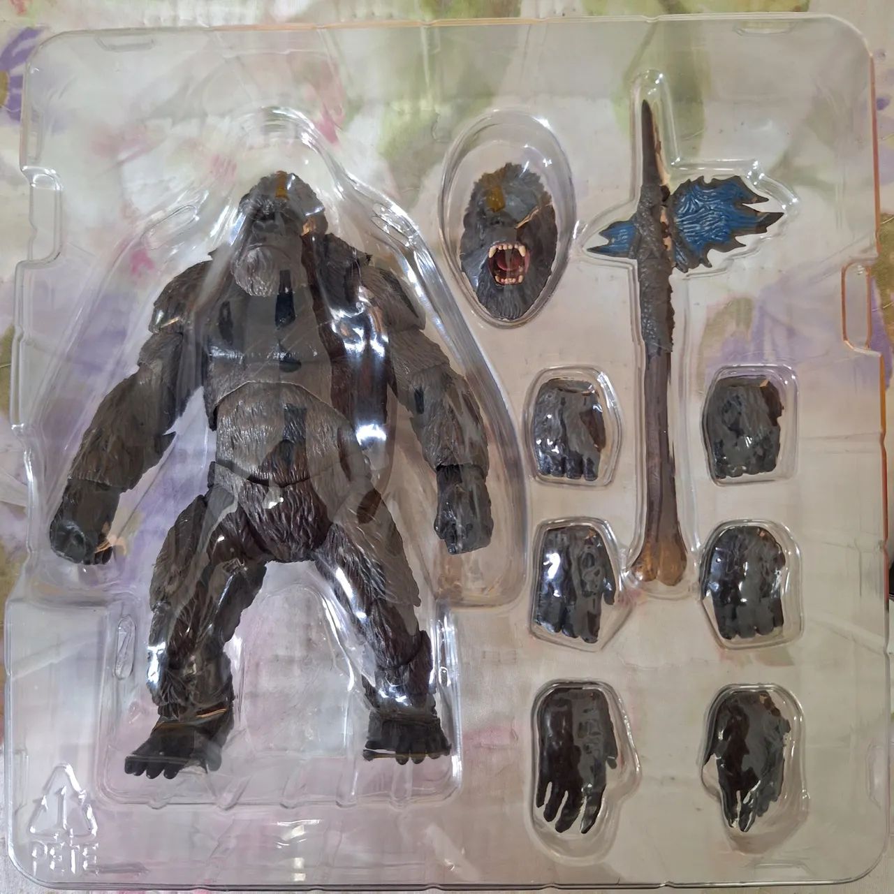 Boneco Kong 2021 SH Monsterarts Godzilla vs Kong - Foto 2