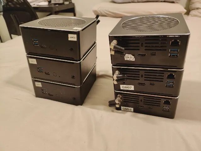 Mini Pc Power Pc I9-8950hk 5tb Nvme 32gb Ram Dual Video Rj45 - Foto 5