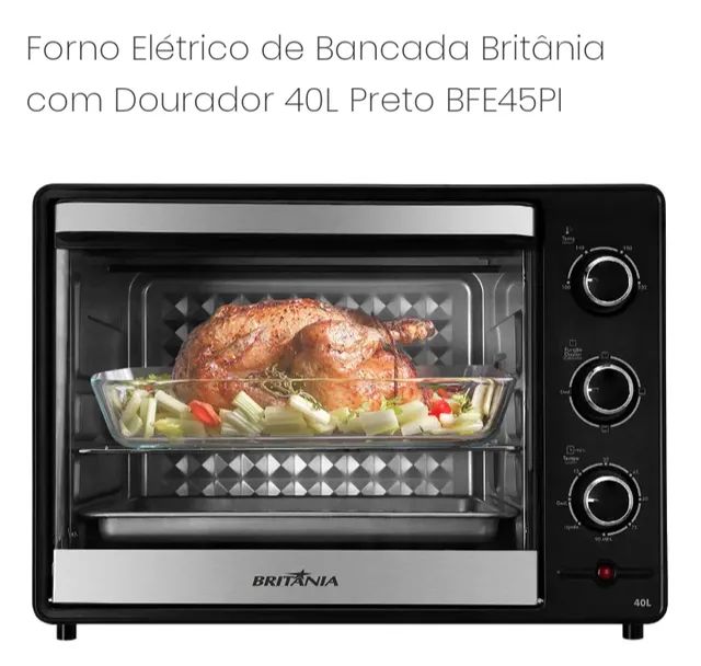 Forno elétrico Britânia bfe50 50 litros 110v